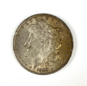 1889 US Morgan Silver Dollar Coin