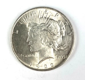 1922 Peace Silver Dollar