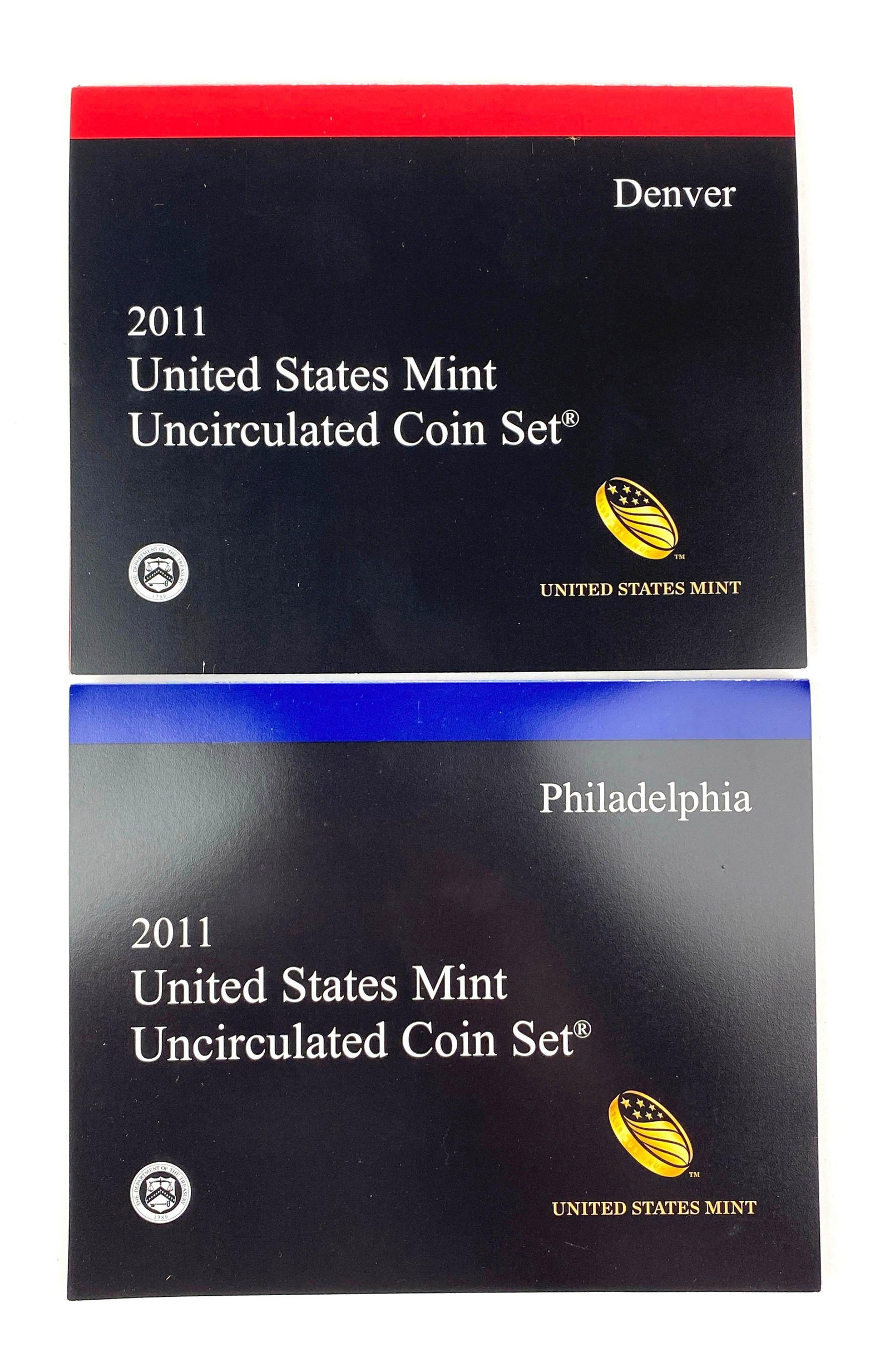Group of 2 2011 US Mint Uncirculated Coin Sets (1 of 2)