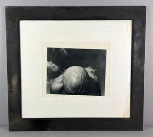 Jane Wenger Framed Photograph with Cut Signature