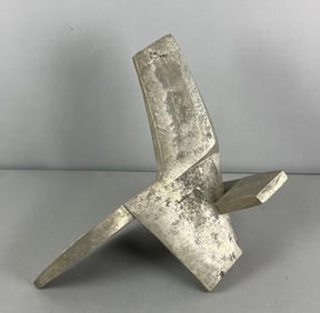 Steel Modern Art Brutalist Statue