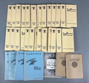 Group of Automobile Booklets