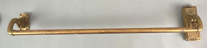 Vintage Sargent Brass Door Push