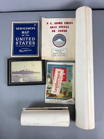 Group of Vintage Military Ephemera