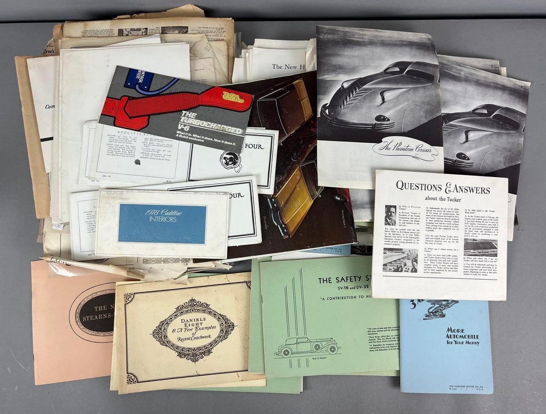 Large Group of Automobile Ephemera (1 of 3)