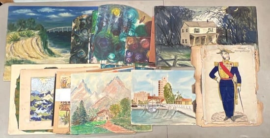 Large Group of Artwork