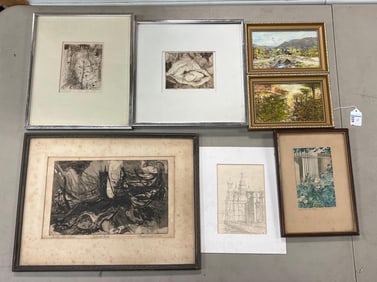 Group of Signed Artwork