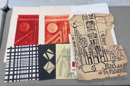 contents of art portfolio