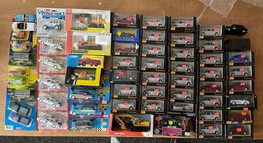 Group of Maisto Die-Cast Vehicles and More