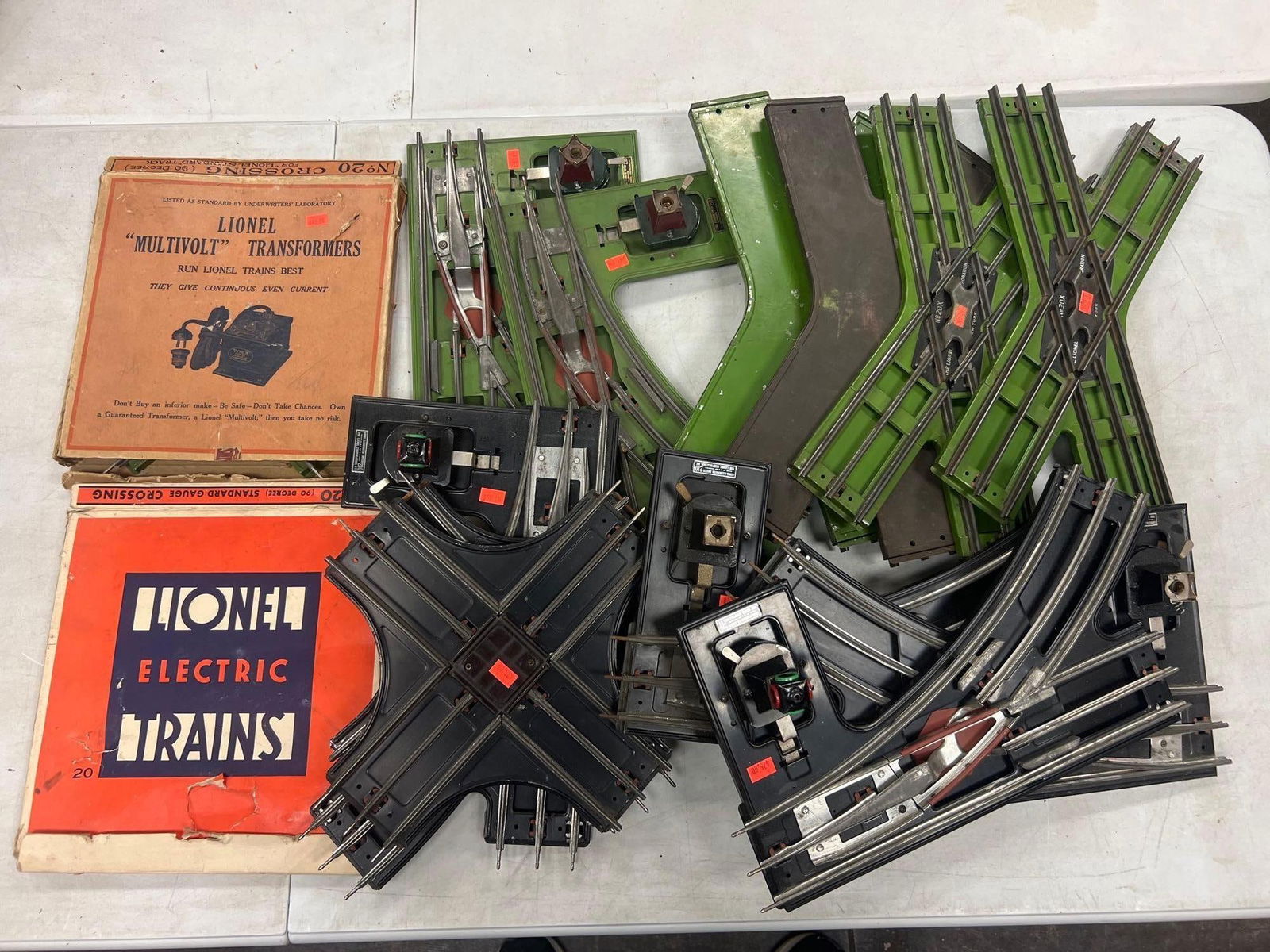 Group of Lionel Train Track Switches (1 of 4)