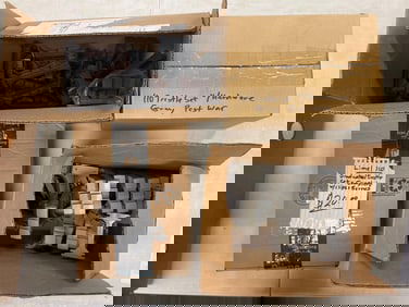 Group of O Scale Train Trestle Hardware