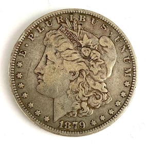 1879 Morgan Silver Dollar Coin