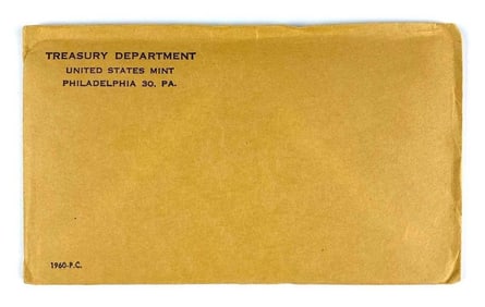 1960 US Mint Philadelphia Coin Proof Set