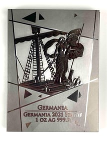 Germania Mint Germania 2021 Proof 1 oz AG 999.9