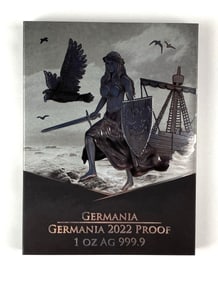 Germania Mint Germania 2022 Proof 1 oz AG 999.9