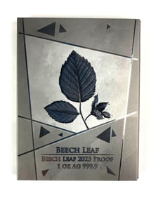 Germania Mint Beech Leaf: Beech Leaf 2023 1 oz AG 999.9