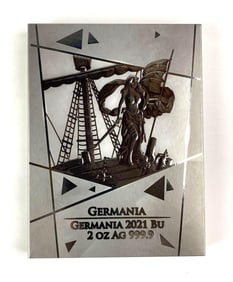 Germania Mint Germania: Germania 2021 BU 2 oz AG 999.9