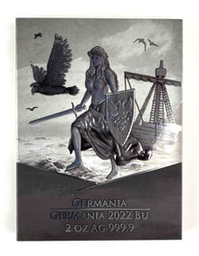 Germania Mint Germania: Germania 2022 BU 2 oz AG 999.9