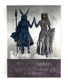Germania Mint The Allegories: Galia and Germania 2023 2 oz AG 999.9