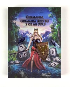 Germania Mint Germania: Germania 2025 BU 2 oz AG 999.9