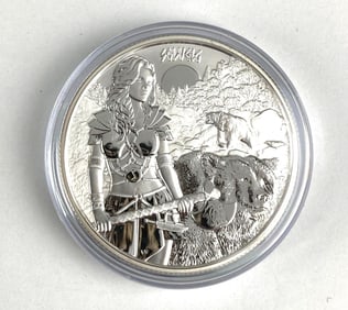 Germania Mint Valkyries Solveig 2024 1 oz AG 999.9
