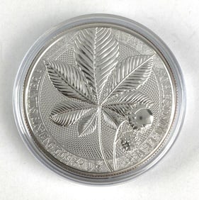 Germania Mint Chestnut Leaf 2024 1 oz AG 999.9