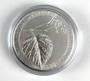 Germania Mint Linden Leaf 2022 1 oz AG 999.9
