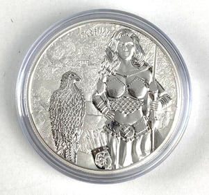 Germania Mint Valkyries: Arnhild 2025 1 oz AG 999.9