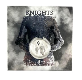 Germania Mint Bank of Malta 2023 Knights of the Past 1 oz AG 999.9