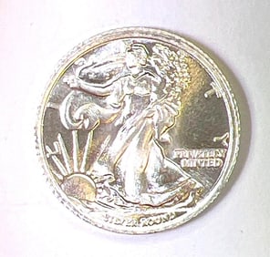 Waling Liberty 1/10 oz .999 Fine Silver Round