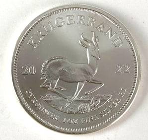 2023 South Africa Krugerrand 1 oz .999 Fine Silver Coin