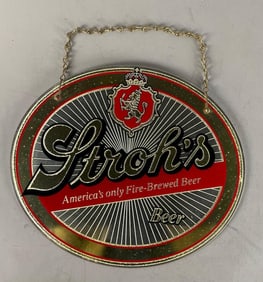Strohs Beer R.O.G. Advertising Sign