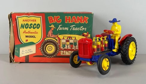 Vintage Nosco Big Hank Farm Tractor