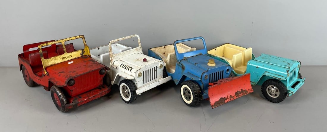 Group of Pressed Steel Jeep Vehicles (1 of 3)