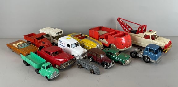 Group of Assorted Toy Vehicles