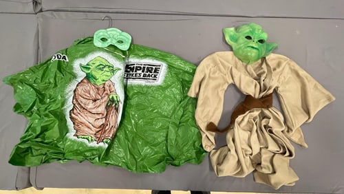 Group of 2 Star Wars Yoda Children's Halloween Costumes