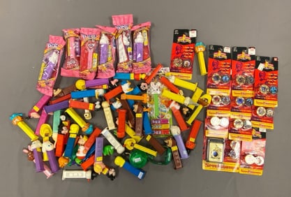 Group of PEZ Dispensers and More