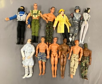 Group of GI Joe Action Figures
