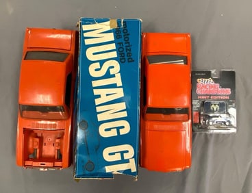 Group of Ford Mustang GT Model Cars and More