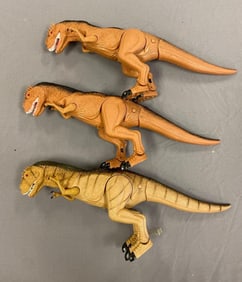 Group of 3 Dragon 1 T-Rex Action Toy