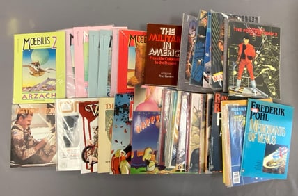 Group of Assorted Graphic Novels and Books