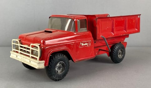Vintage Buddy L Pressed Steel Dump Truck