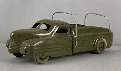 Vintage Buddy L Pressed Steel Covered Truck