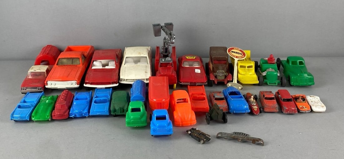 Group of Assorted Plastic Toy Vehicles (1 of 3)