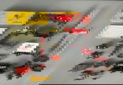 Group of Assorted Pressed Steel Vehicles and More