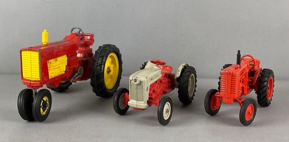 Group of 3 ERTL Die-Cast Tractors
