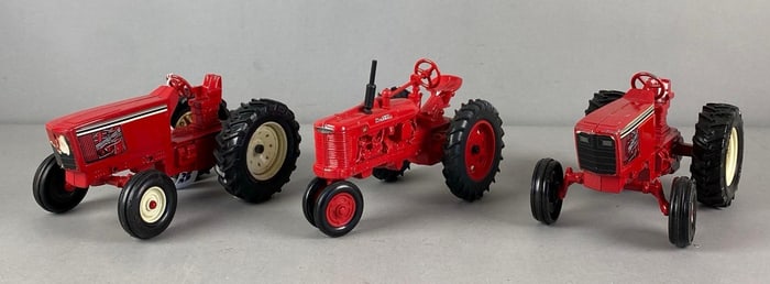 Group of 3 ERTL Die-Cast Tractors