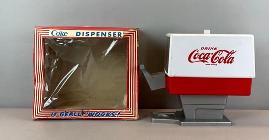 Vintage Trim Mold Coca-Cola Toy Dispenser