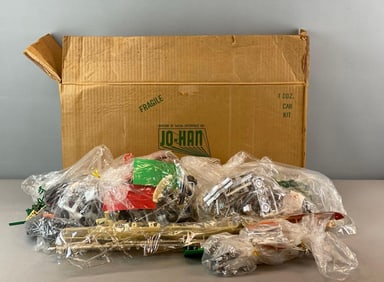 Box of Assorted Jo-Han Model Kit Parts