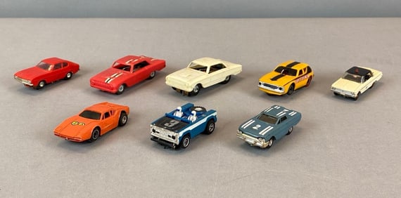 Group of 8 Assorted Slot Cars